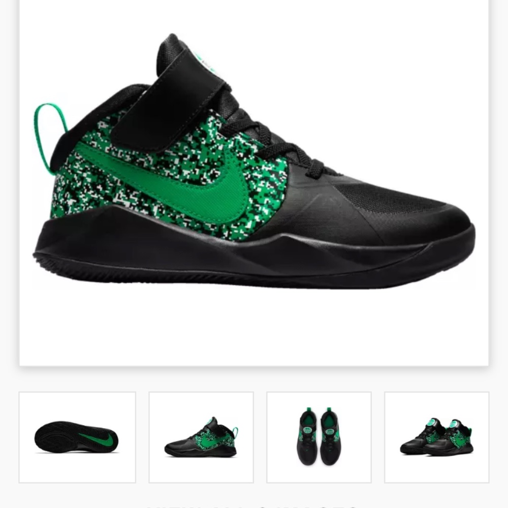 Nike Kids Preschool Hustle D 9 Basket ball Shoe (3y)